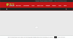 Desktop Screenshot of mtv-borsum.de